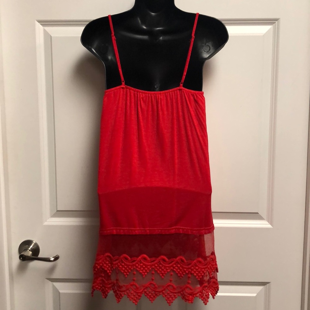Red Cami - Top Extender - Picture 2 of 5